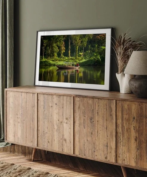 Çerçevesiz Poster Huzurlu Nehir Gezisi - Resim 4