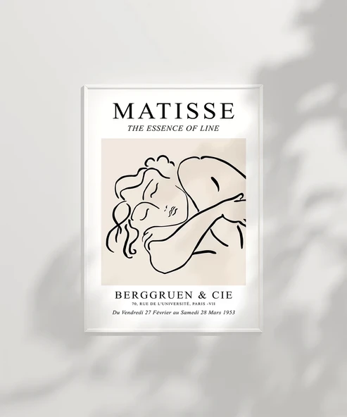 Çerçevesiz Poster Berggruen & Cie Paris Sergi - Resim 2