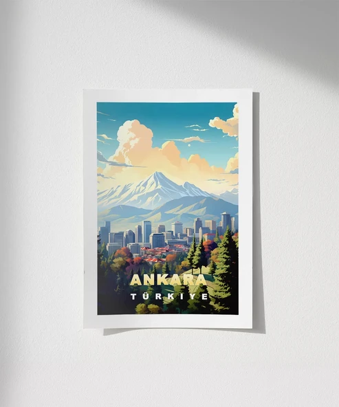 Çerçevesiz Poster Türkiye’nin Kalbi ürün görseli