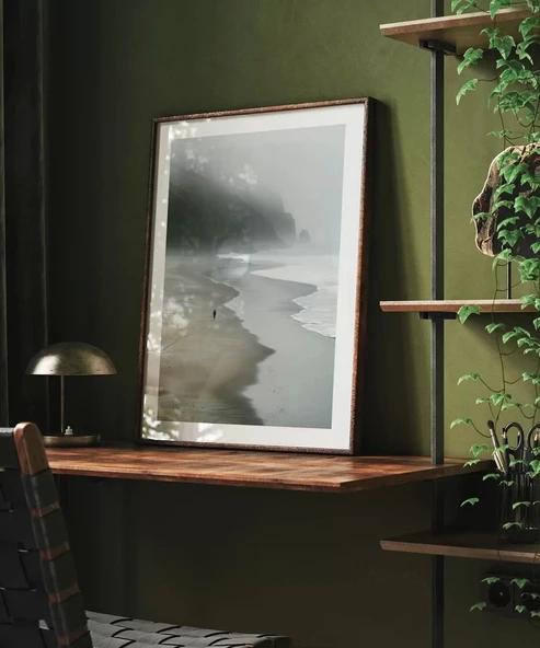 Çerçevesiz Poster Dalgaların Fısıltısı - Resim 4