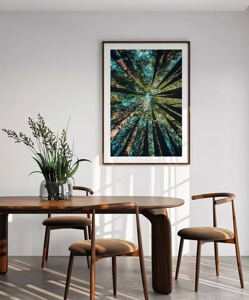 Çerçevesiz Poster Doğanın Yüksekliği - Resim 4