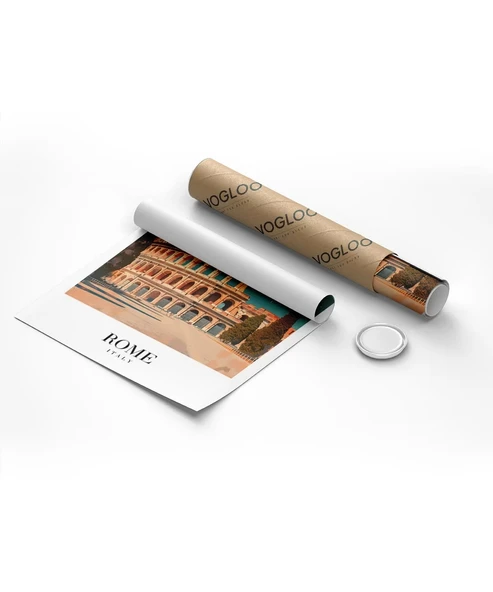 Çerçevesiz Poster Antik Roma Estetiği - Resim 8