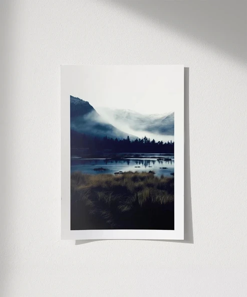 Çerçevesiz Poster Gölün Sessizliği ürün görseli