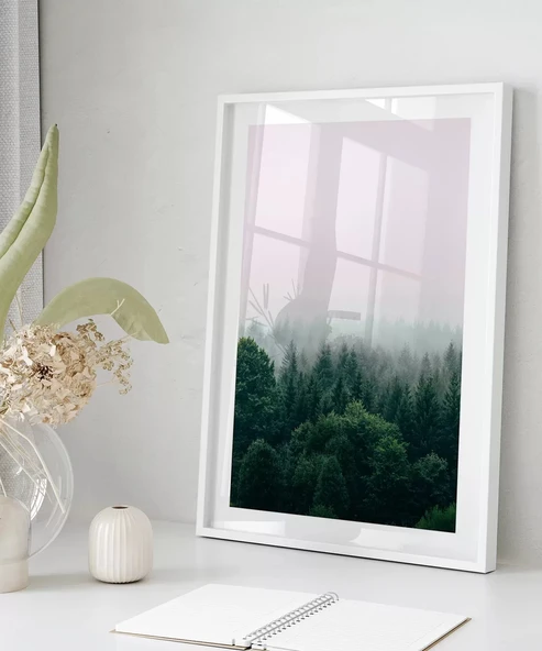 Çerçevesiz Poster Doğanın Gizemi - Resim 4