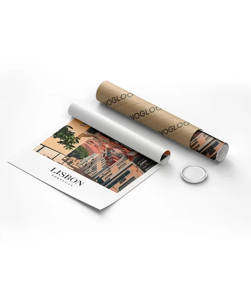 Çerçevesiz Poster Renklerin Dansı - Resim 8