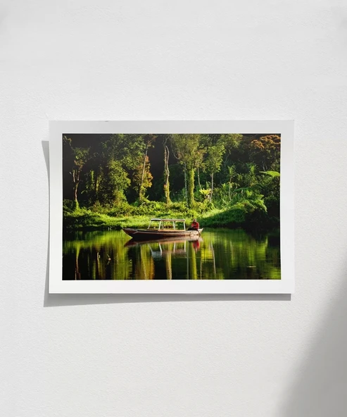 Çerçevesiz Poster Huzurlu Nehir Gezisi ürün görseli