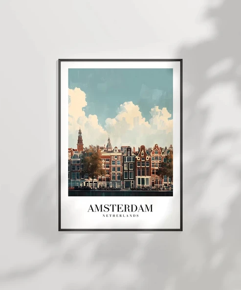 Çerçevesiz Poster Hollanda’nın Zarafeti - Resim 6