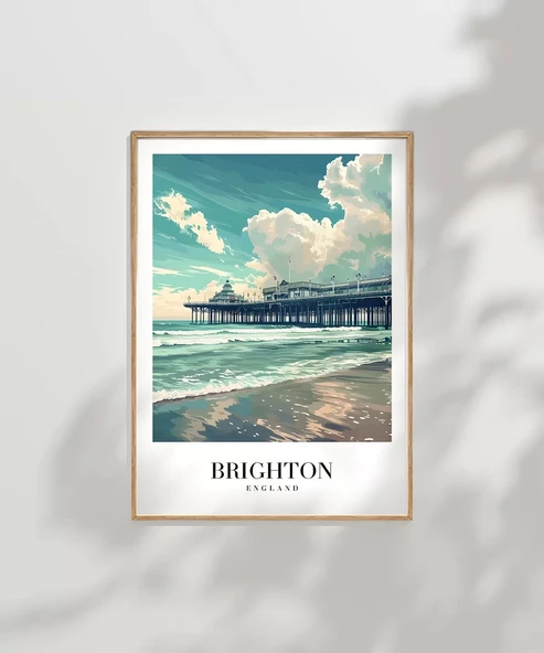 Çerçevesiz Poster İngiltere’nin Kalbi - Resim 7