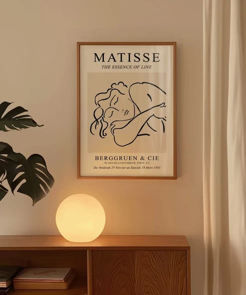 Çerçevesiz Poster Berggruen & Cie Paris Sergi - Resim 3