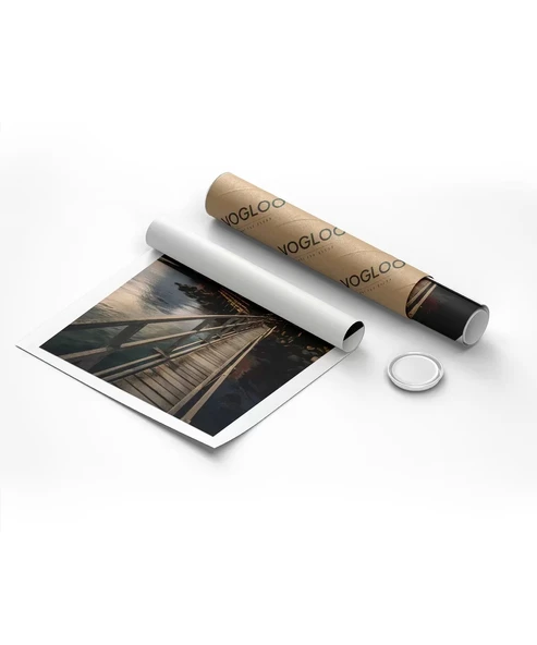 Çerçevesiz Poster Kuzey Kıyısındaki Evler - Resim 8