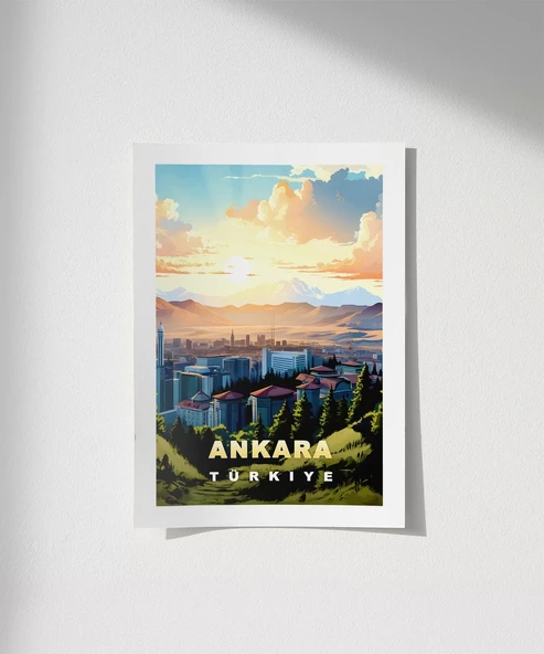 Çerçevesiz Poster Ankara’nın Doğal Güzellikleri ürün görseli
