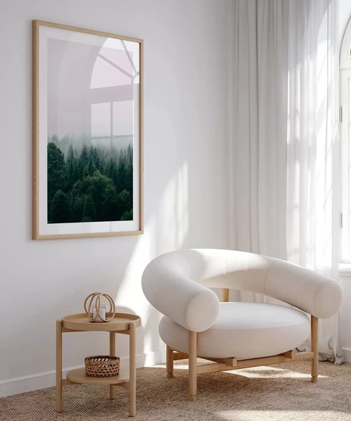 Çerçevesiz Poster Doğanın Gizemi - Resim 3