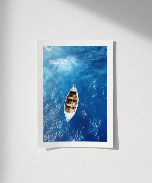 Çerçevesiz Poster Denizin Kalbinde ürün görseli