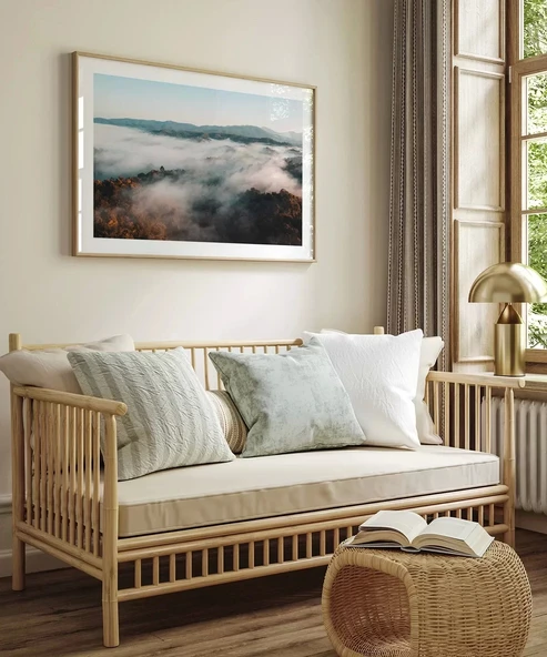 Çerçevesiz Poster Sislerin Ötesinde - Resim 3