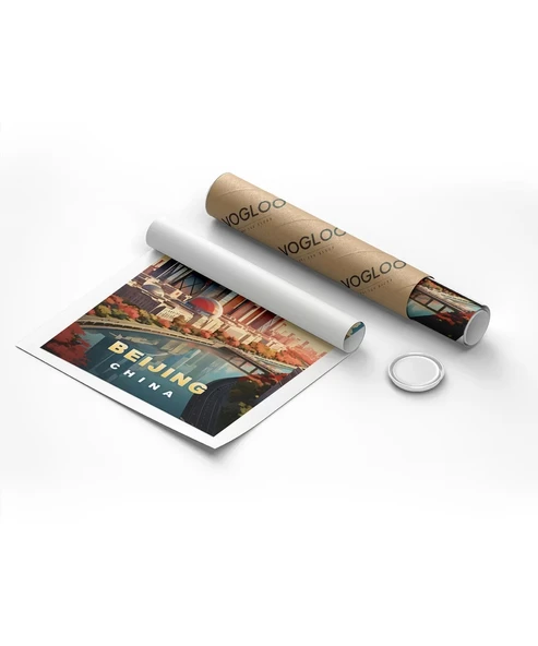 Çerçevesiz Poster Modern Çin’in Yüzü - Resim 8