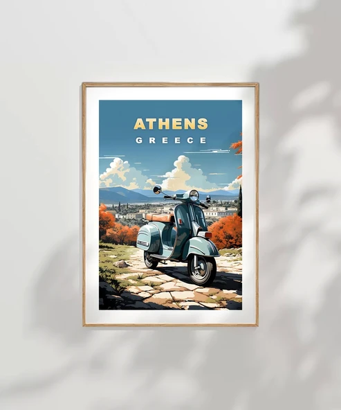 Çerçevesiz Poster Akdeniz Zarafeti - Resim 7