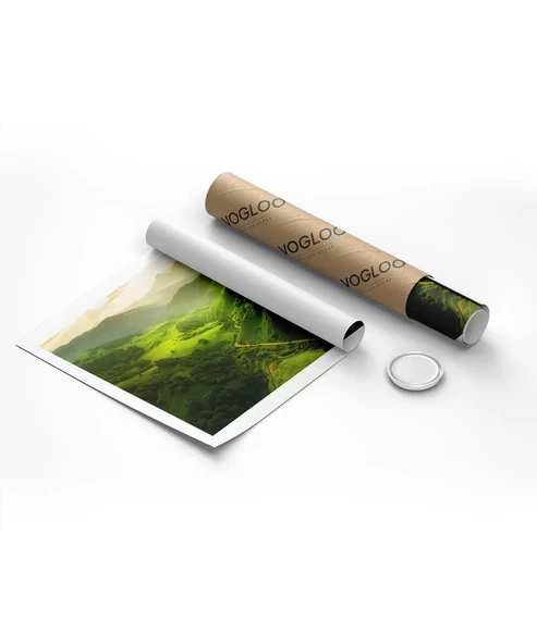 Çerçevesiz Poster Doğanın Kucağında - Resim 8