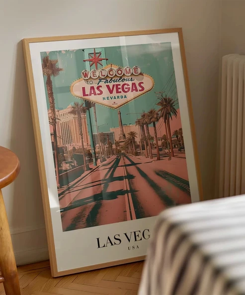 Çerçevesiz Poster Amerika’nın Eğlence Merkezi - Resim 3