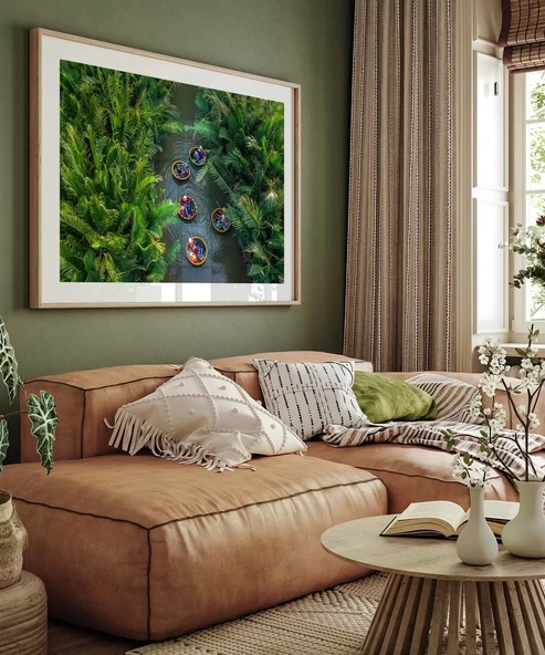 Çerçevesiz Poster Yeşil Nehir Serüveni - Resim 3