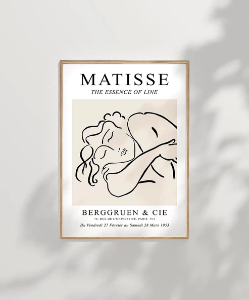 Çerçevesiz Poster Berggruen & Cie Paris Sergi - Resim 7