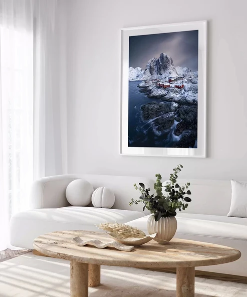 Çerçevesiz Poster Kuzey Denizi'nin Huzuru - Resim 5