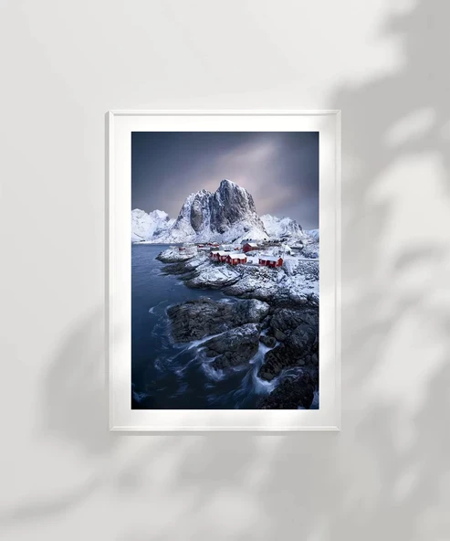 Çerçevesiz Poster Kuzey Denizi'nin Huzuru - Resim 2