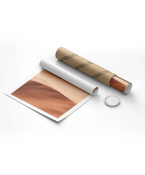 Çerçevesiz Poster Sessiz Çöl - Resim 8