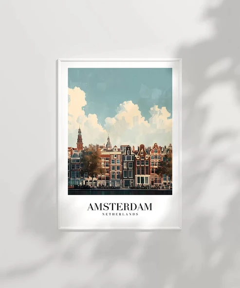 Çerçevesiz Poster Hollanda’nın Zarafeti - Resim 2