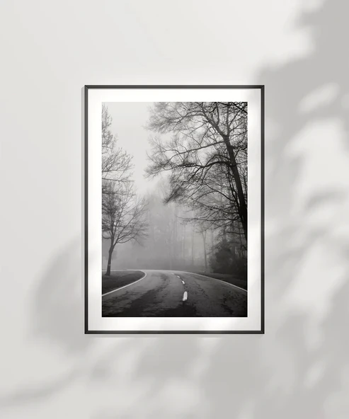 Çerçevesiz Poster Sisli Yolculuk - Resim 6