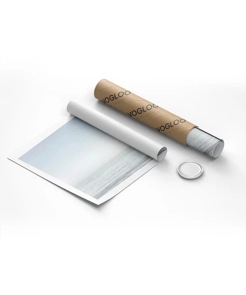 Çerçevesiz Poster Denizde Tek Başına - Resim 8