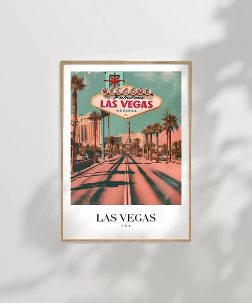 Çerçevesiz Poster Amerika’nın Eğlence Merkezi - Resim 6