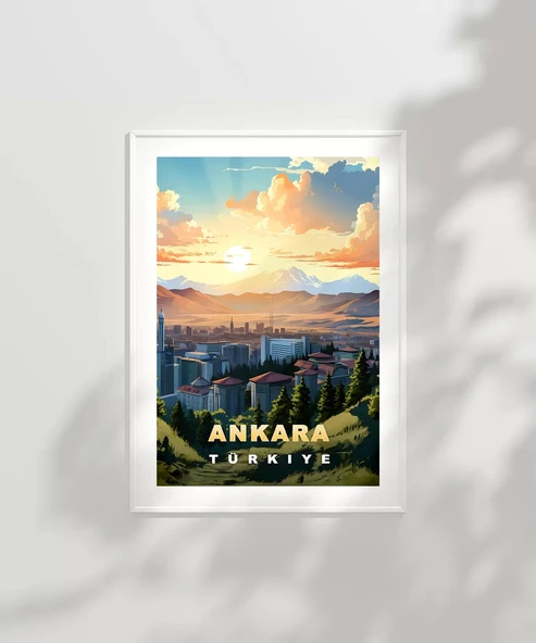 Çerçevesiz Poster Ankara’nın Doğal Güzellikleri - Resim 2