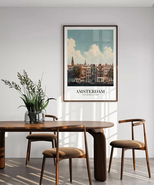 Çerçevesiz Poster Hollanda’nın Zarafeti - Resim 5