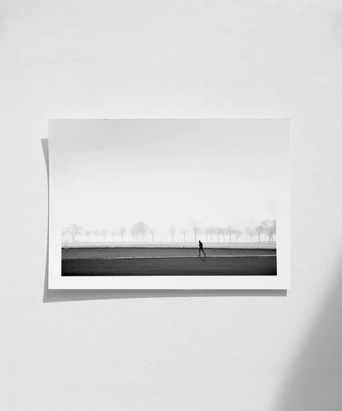 Çerçevesiz Poster Ufukta Yalnız ürün görseli