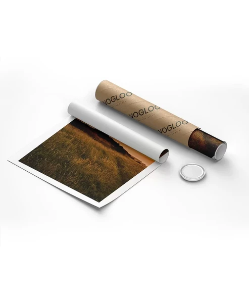 Çerçevesiz Poster Sonbahar Esintisi - Resim 8