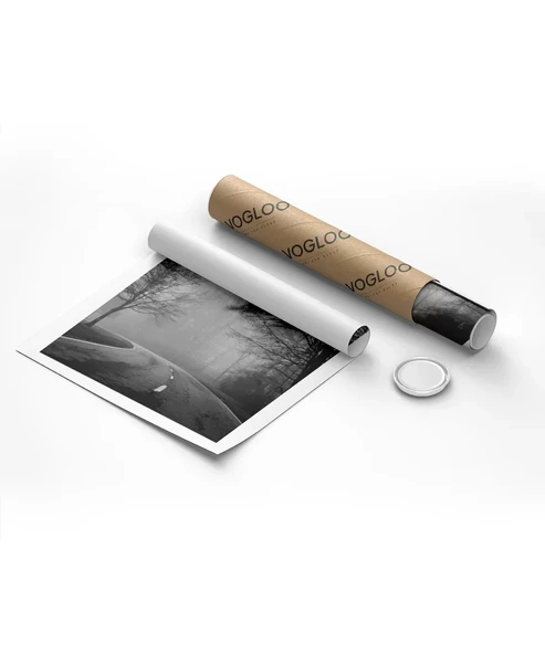 Çerçevesiz Poster Sisli Yolculuk - Resim 8