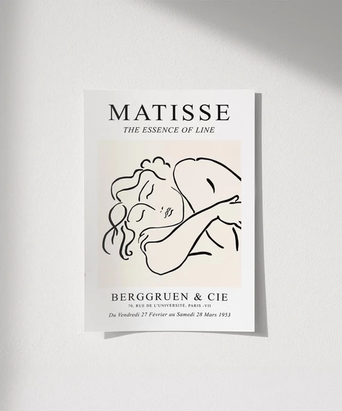 Çerçevesiz Poster Berggruen & Cie Paris Sergi ürün görseli