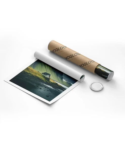 Çerçevesiz Poster Nehir Kıyısında Huzur - Resim 8