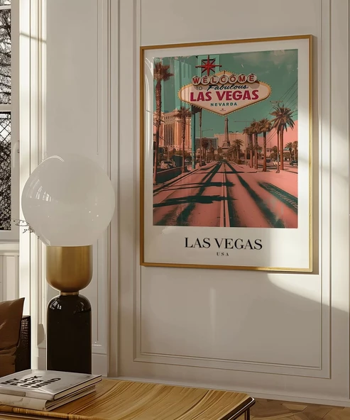 Çerçevesiz Poster Amerika’nın Eğlence Merkezi - Resim 4