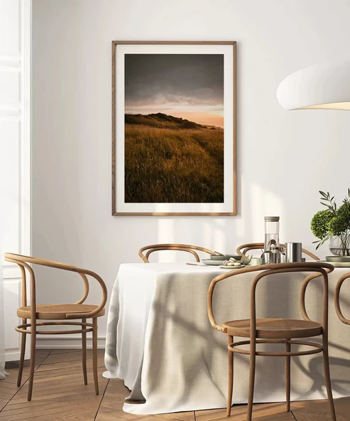 Çerçevesiz Poster Sonbahar Esintisi - Resim 3