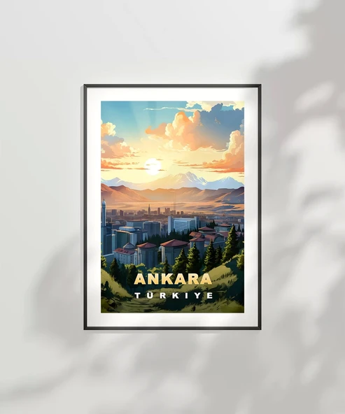 Çerçevesiz Poster Ankara’nın Doğal Güzellikleri - Resim 6