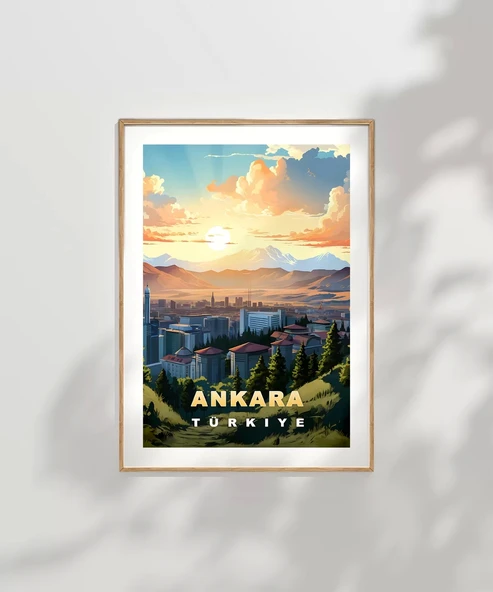 Çerçevesiz Poster Ankara’nın Doğal Güzellikleri - Resim 7