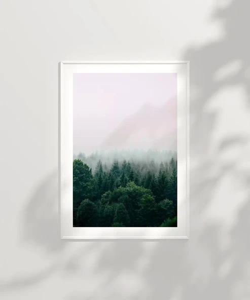 Çerçevesiz Poster Doğanın Gizemi - Resim 2