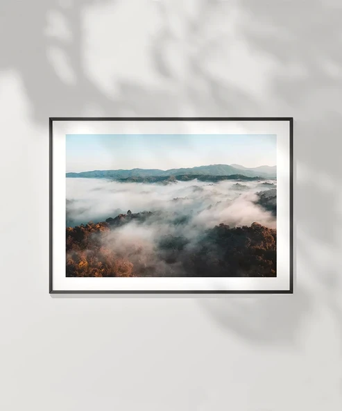 Çerçevesiz Poster Sislerin Ötesinde - Resim 6