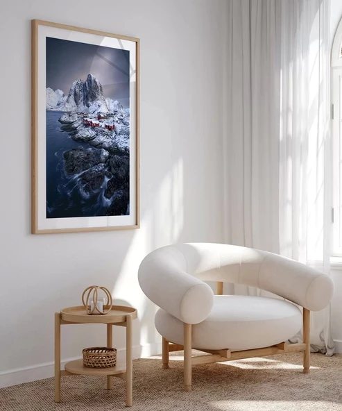 Çerçevesiz Poster Kuzey Denizi'nin Huzuru - Resim 3