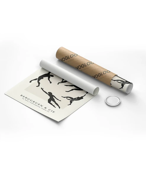 Çerçevesiz Poster Sanat Tarihinden İlham 3'lü - Resim 8