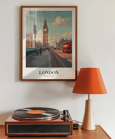 Çerçevesiz Poster Paraguay’ın Modern ve Tarihi Silüeti - Resim 3