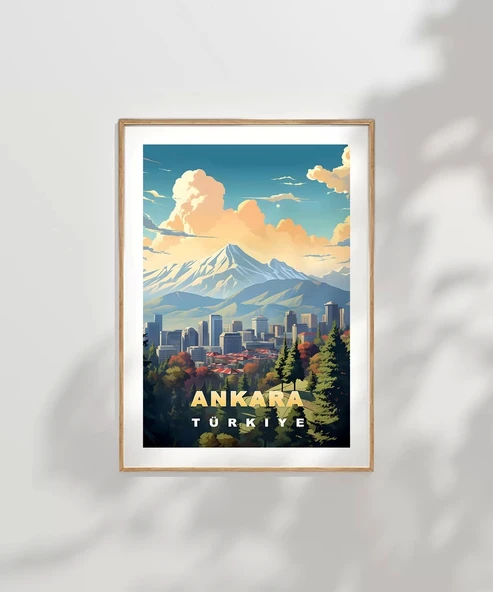 Çerçevesiz Poster Türkiye’nin Kalbi - Resim 6