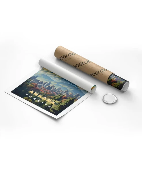 Çerçevesiz Poster Türkiye’nin Kalbi - Resim 8