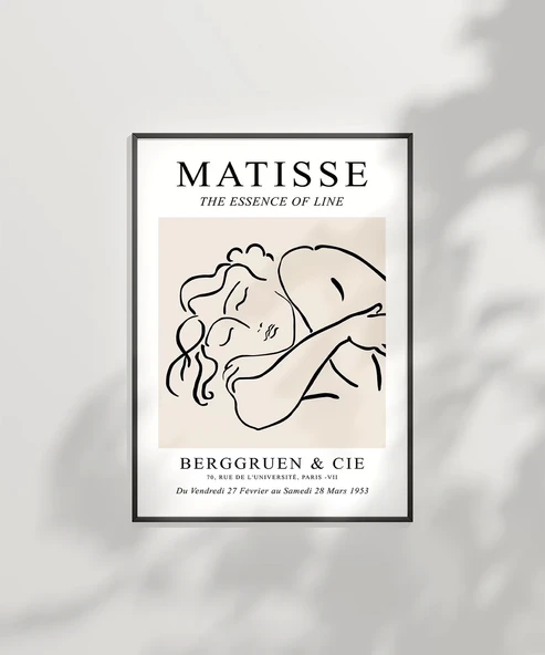 Çerçevesiz Poster Berggruen & Cie Paris Sergi - Resim 6